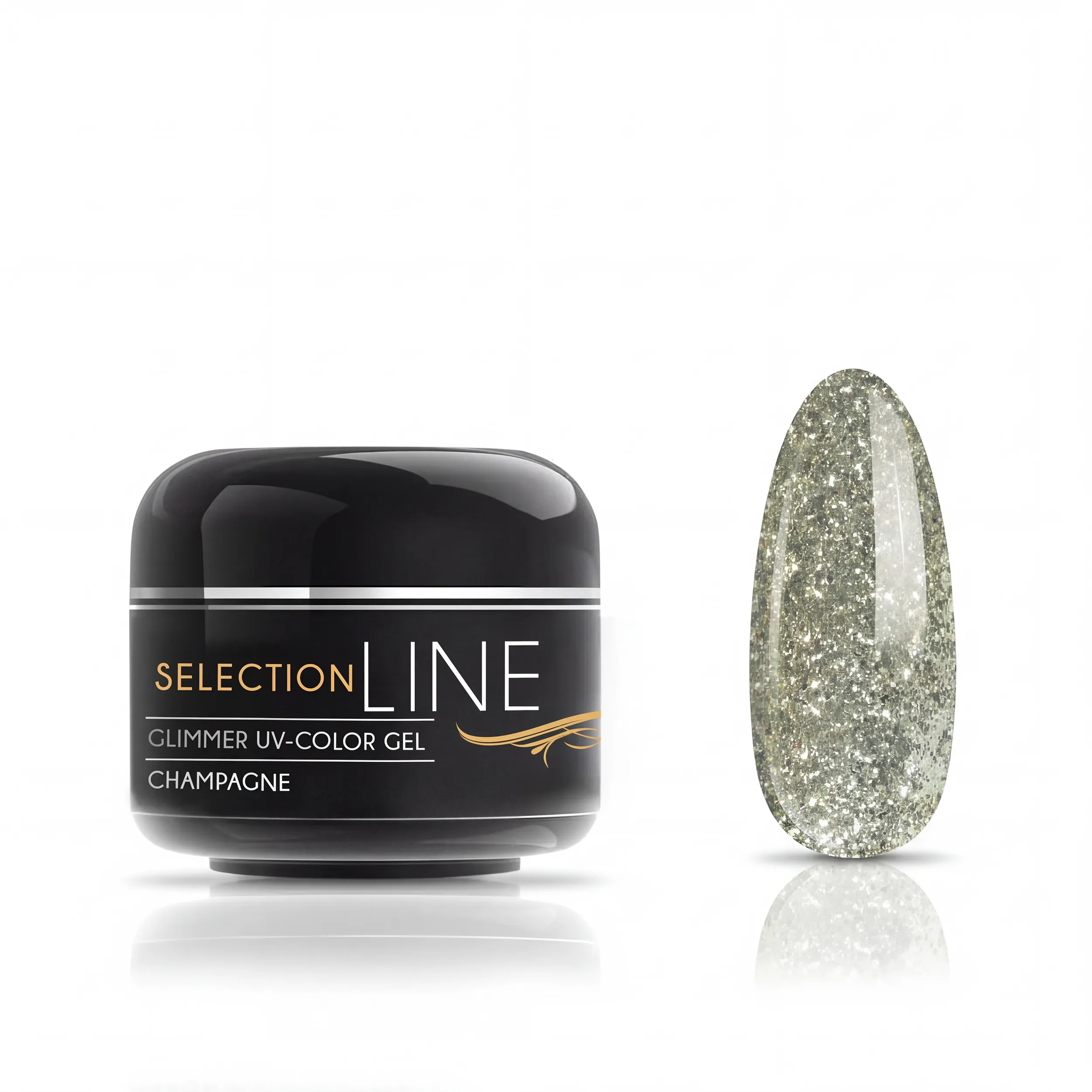 Selection Line Glimmer Farbgel Champagne 5ml