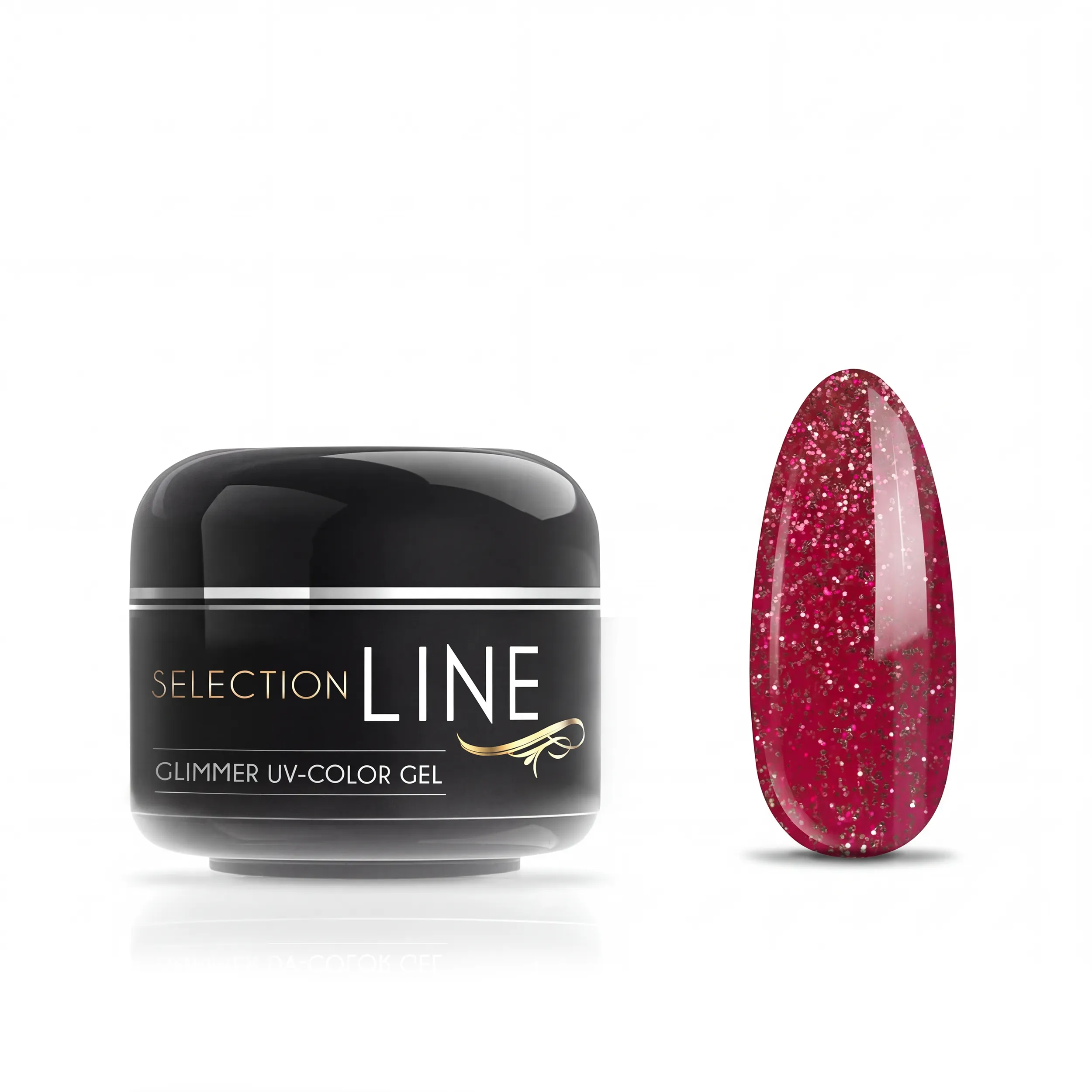 Selection Line Glimmer Farbgel Coral 5ml