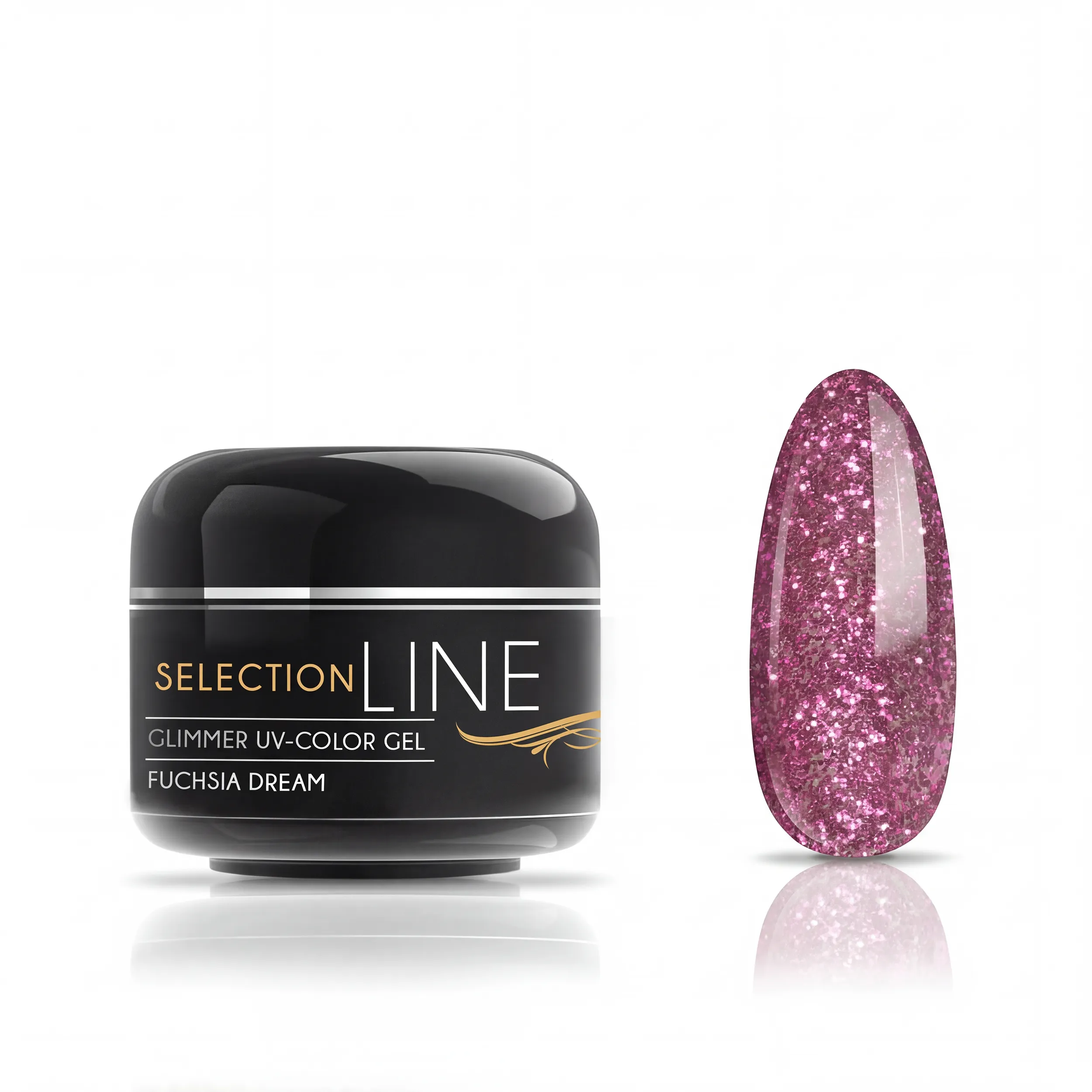 Selection Line Glimmer Farbgel Fuchsia Dream 5ml