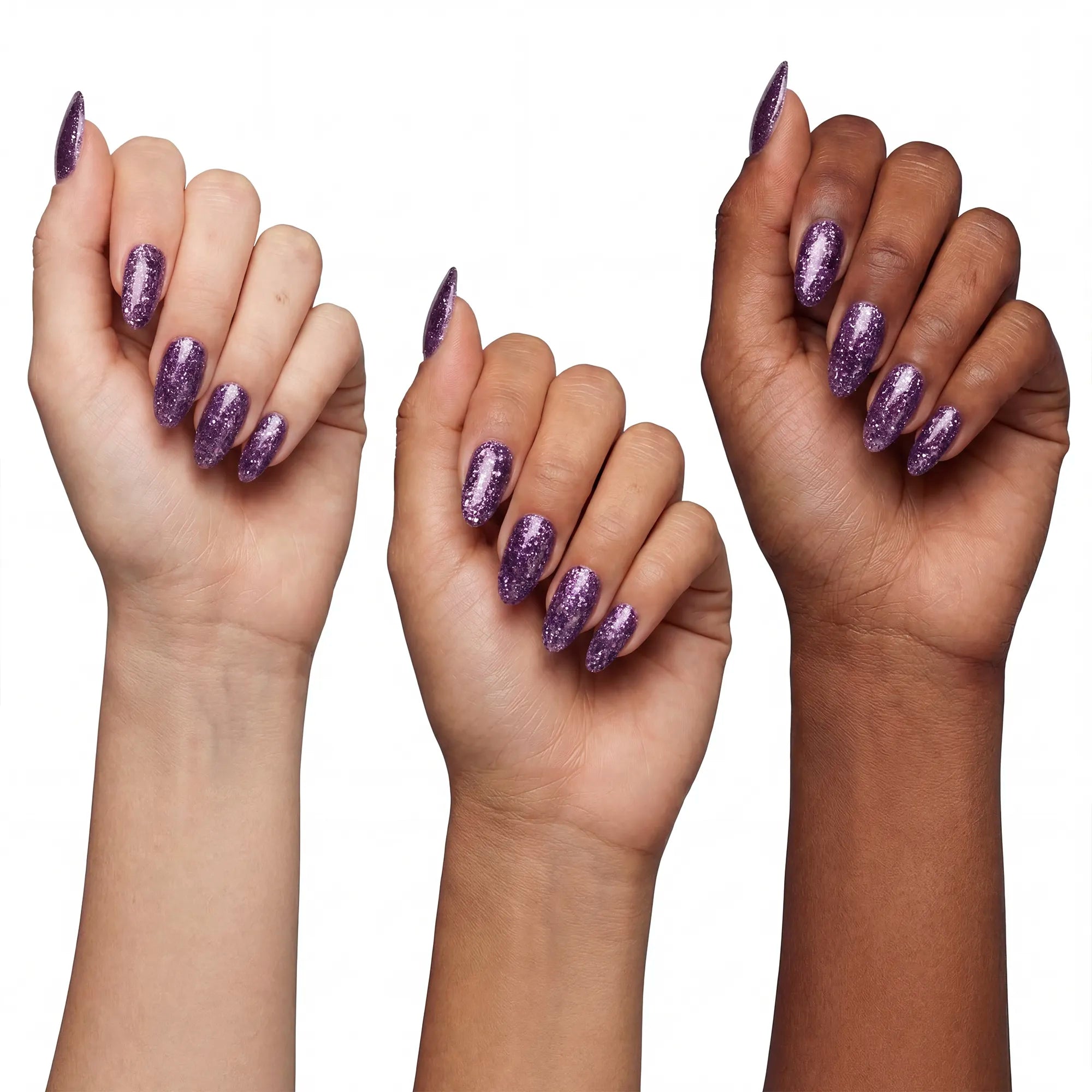 Selection Line Glimmer UV Nagellack Light Purple 15ml