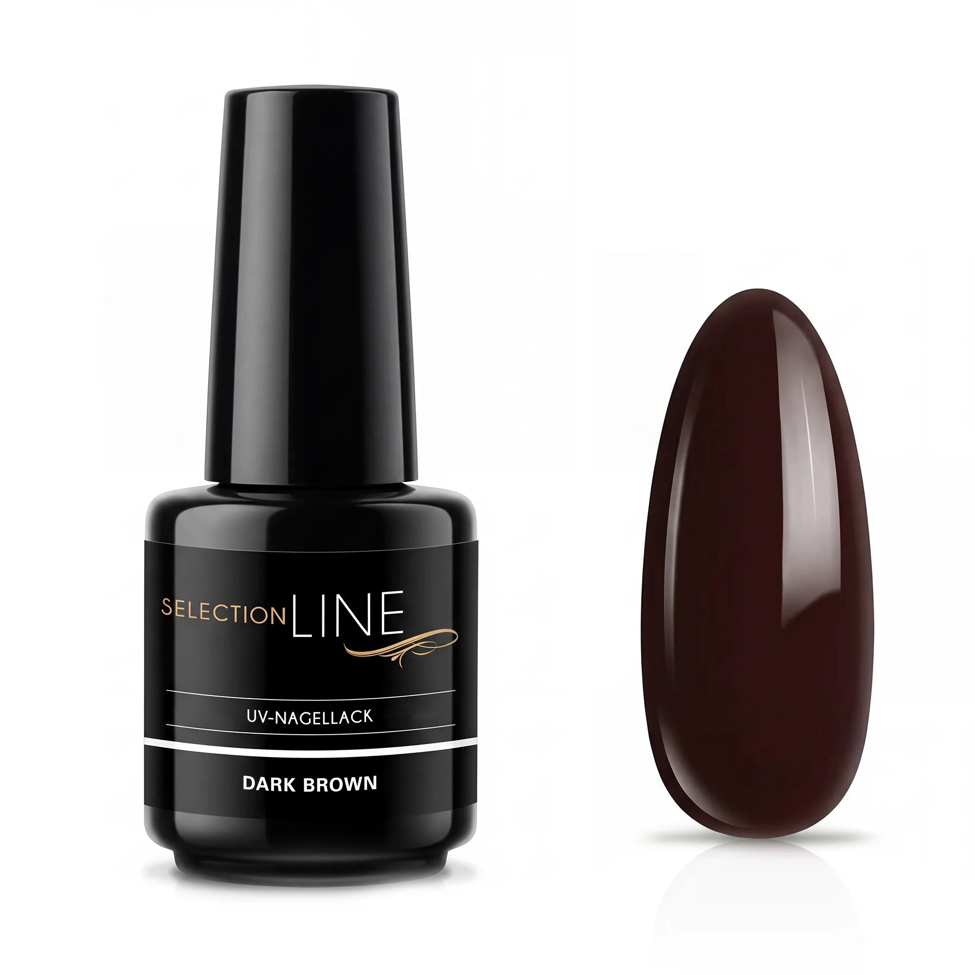 Selection Line UV Nagellack Dark Brown 15ml