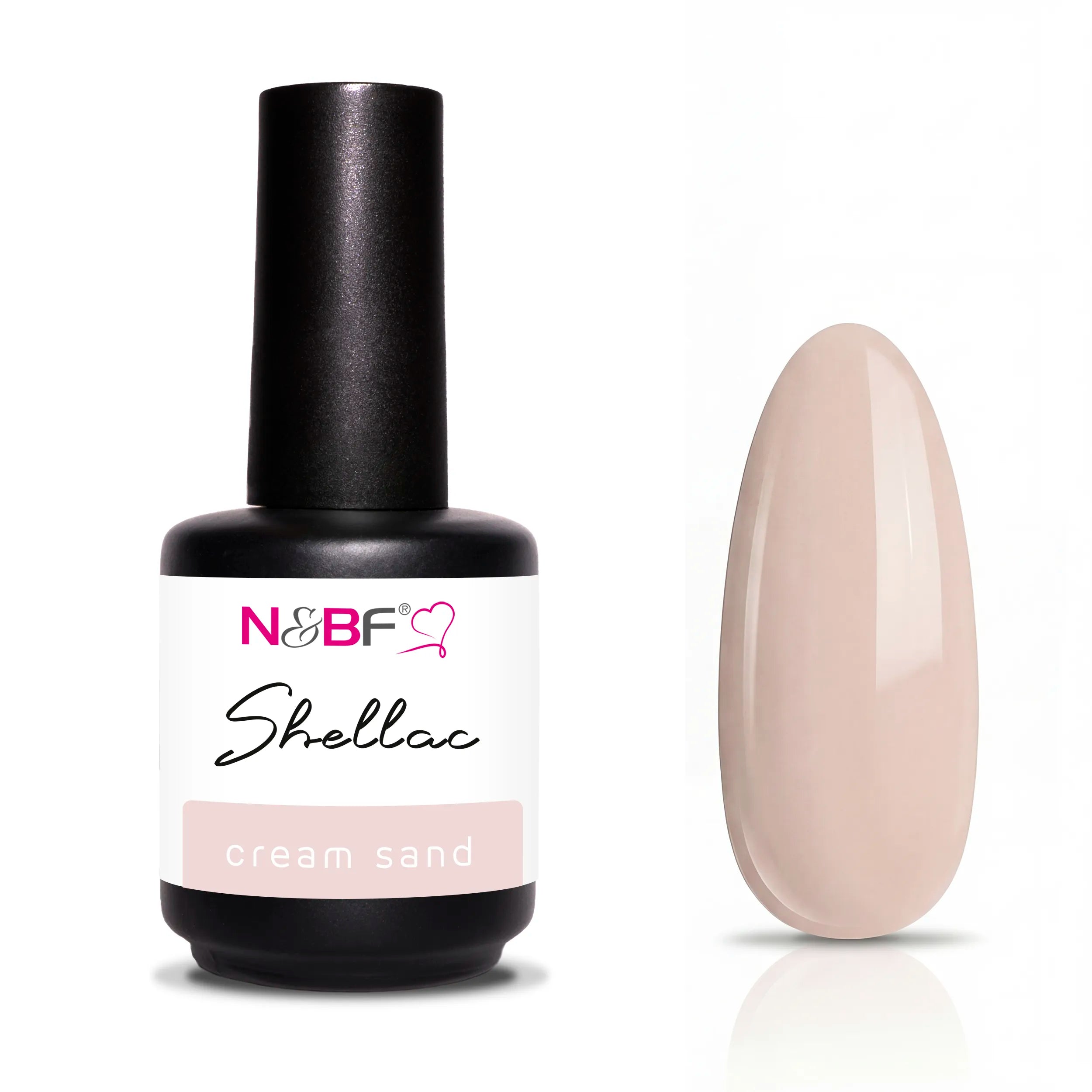 N&BF Shellac Creme Sand 12ml