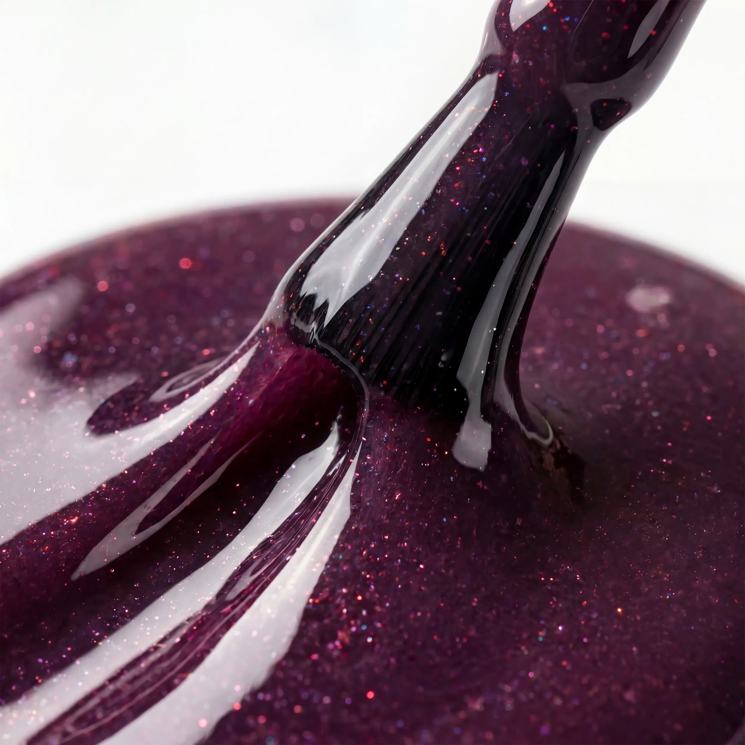 N&BF Shellac Glitter Bourdeaux 12ml