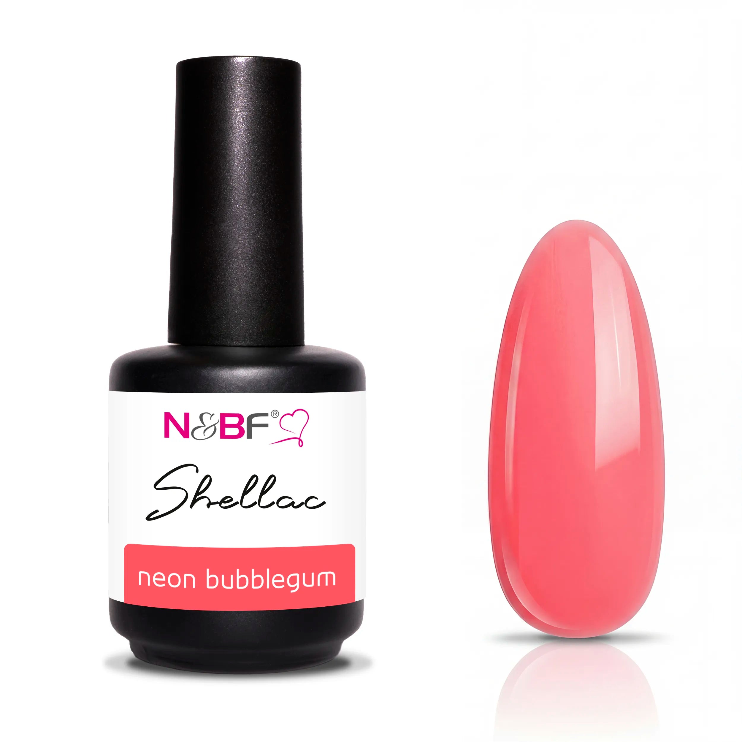 N&BF Shellac Neon Bubblegum 12ml
