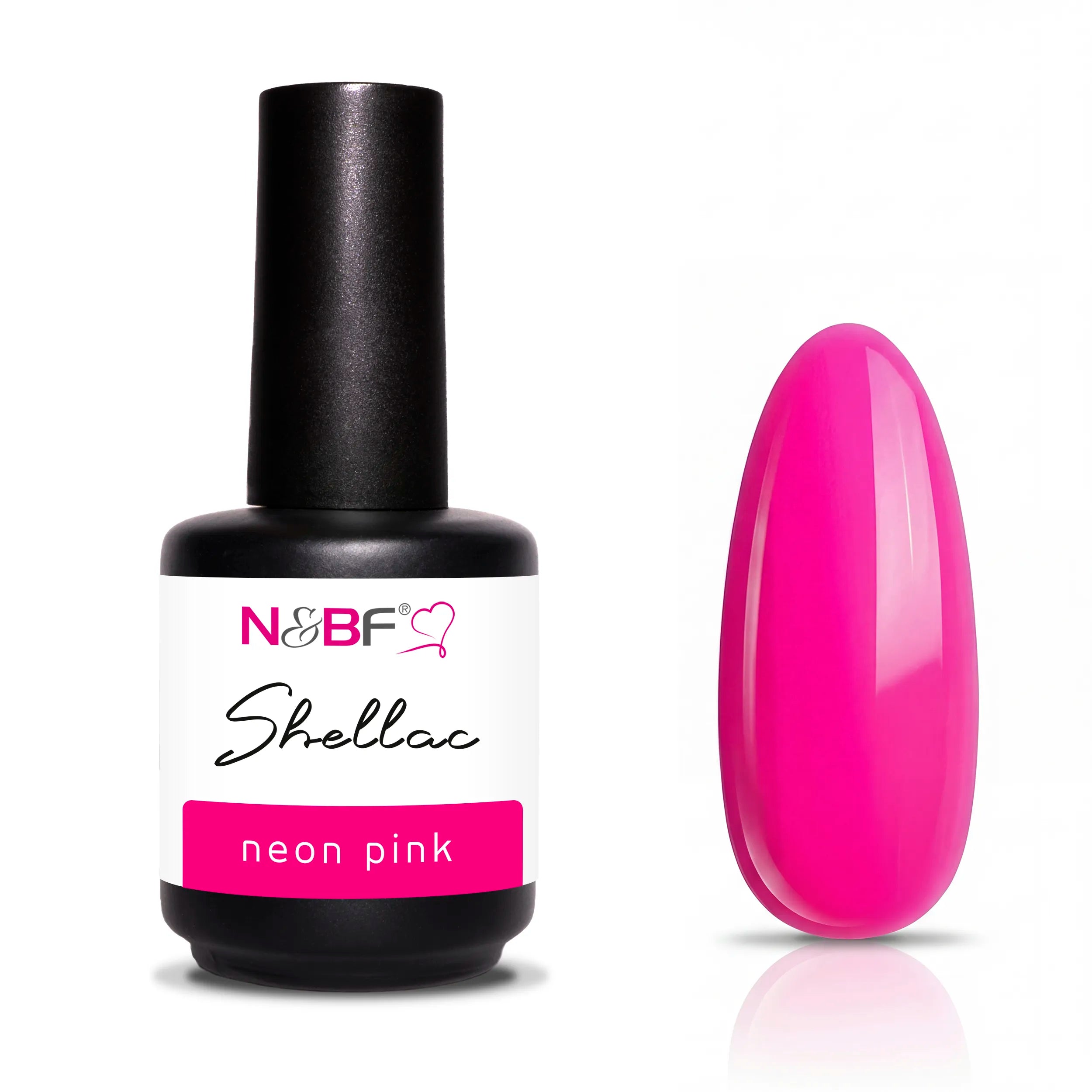 N&BF Shellac Neon Pink 12ml