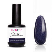 N&BF Shellac Purple Sparkling 12ml