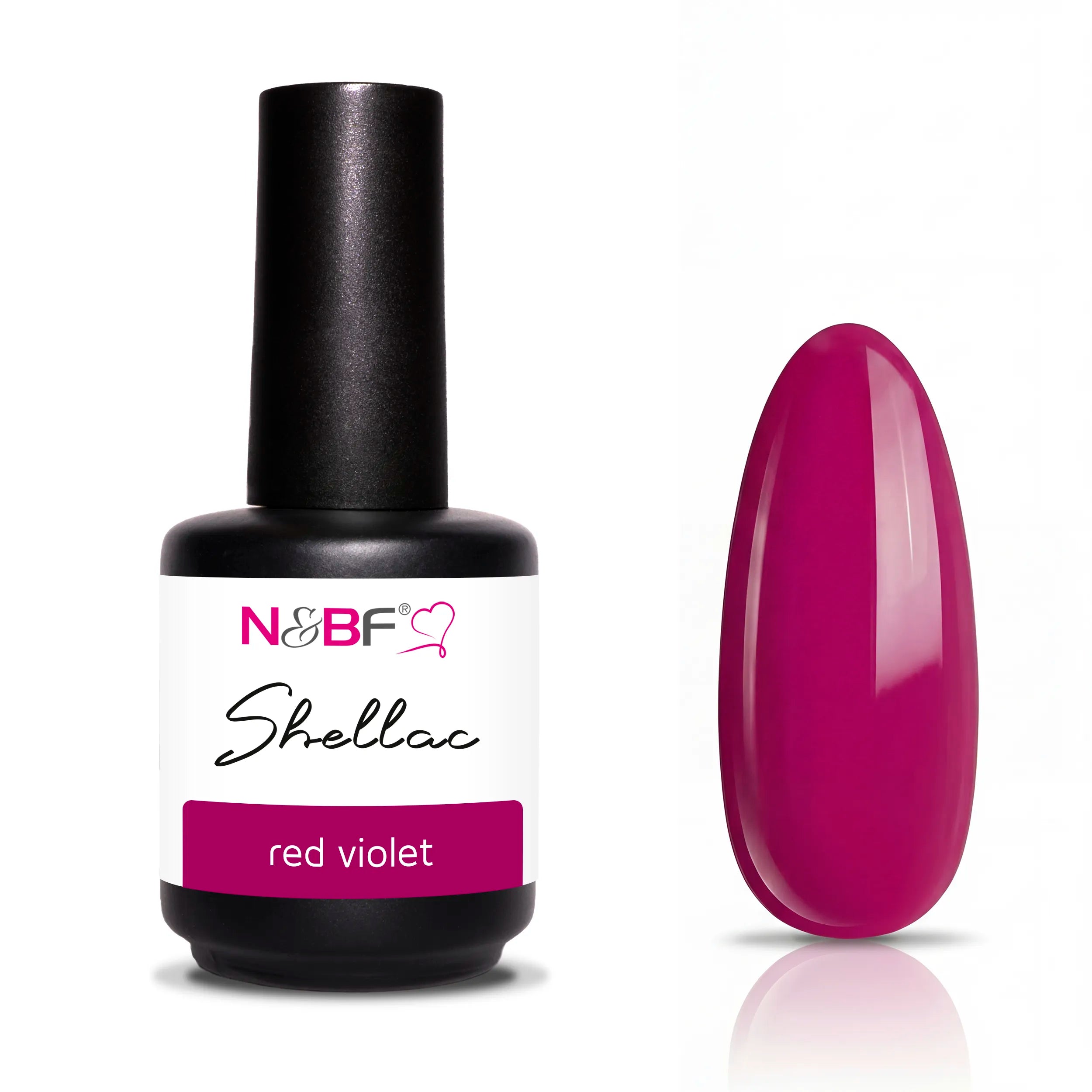 N&BF Shellac Red Violet 12ml