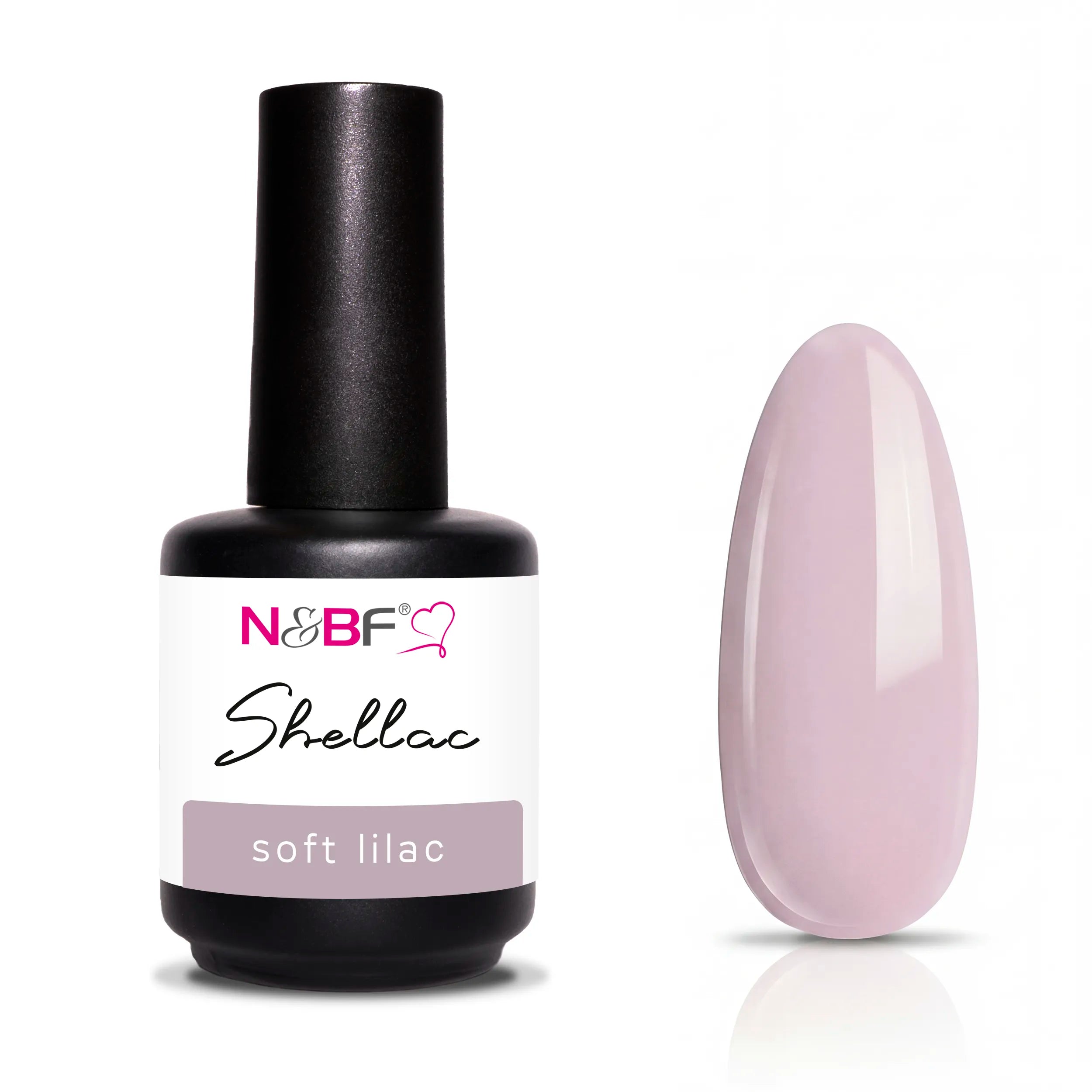 N&BF Shellac Soft Lilac 12ml