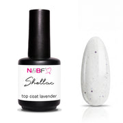 N&BF Shellac Top Coat Lavender 12ml