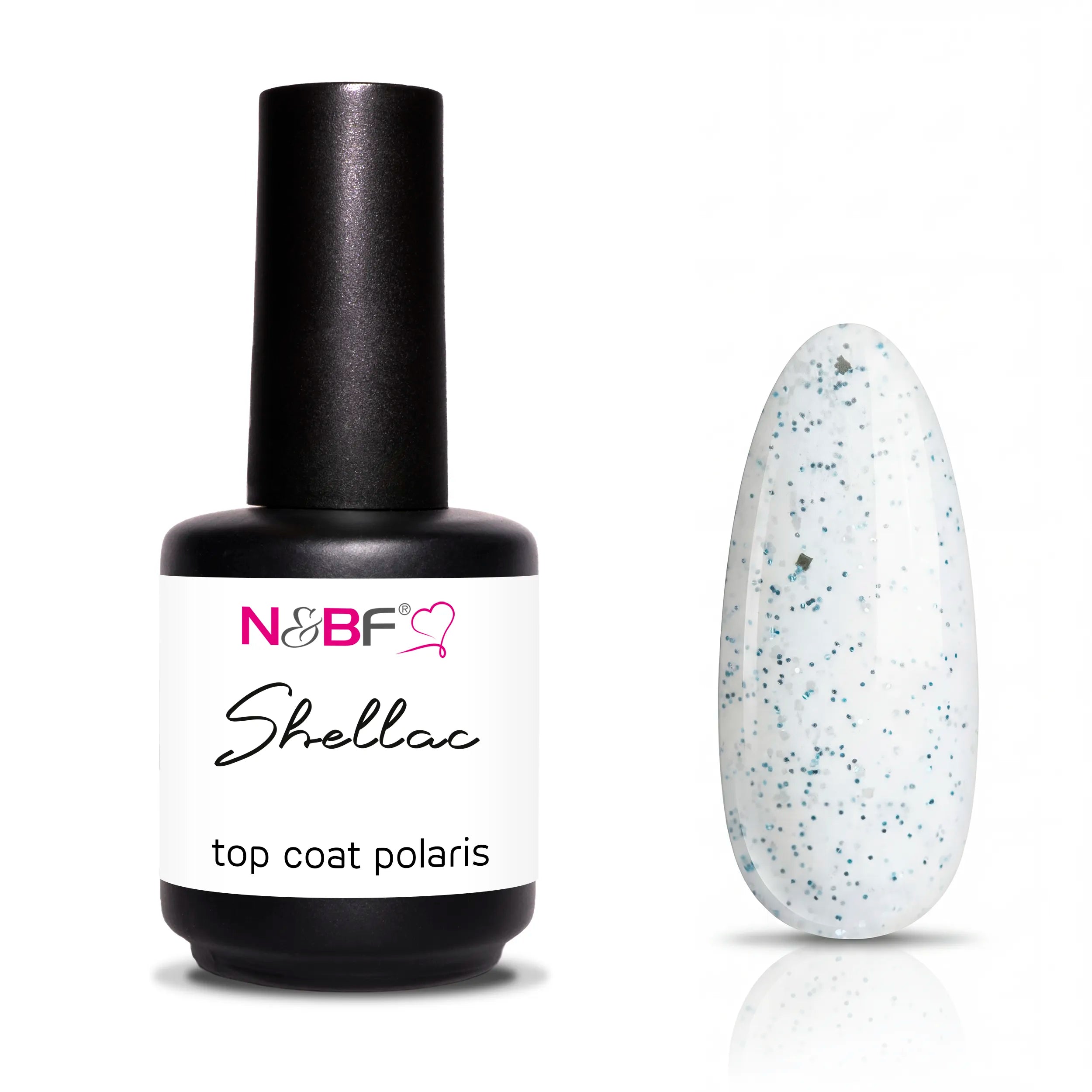 N&BF Shellac Top Coat Polaris 12ml