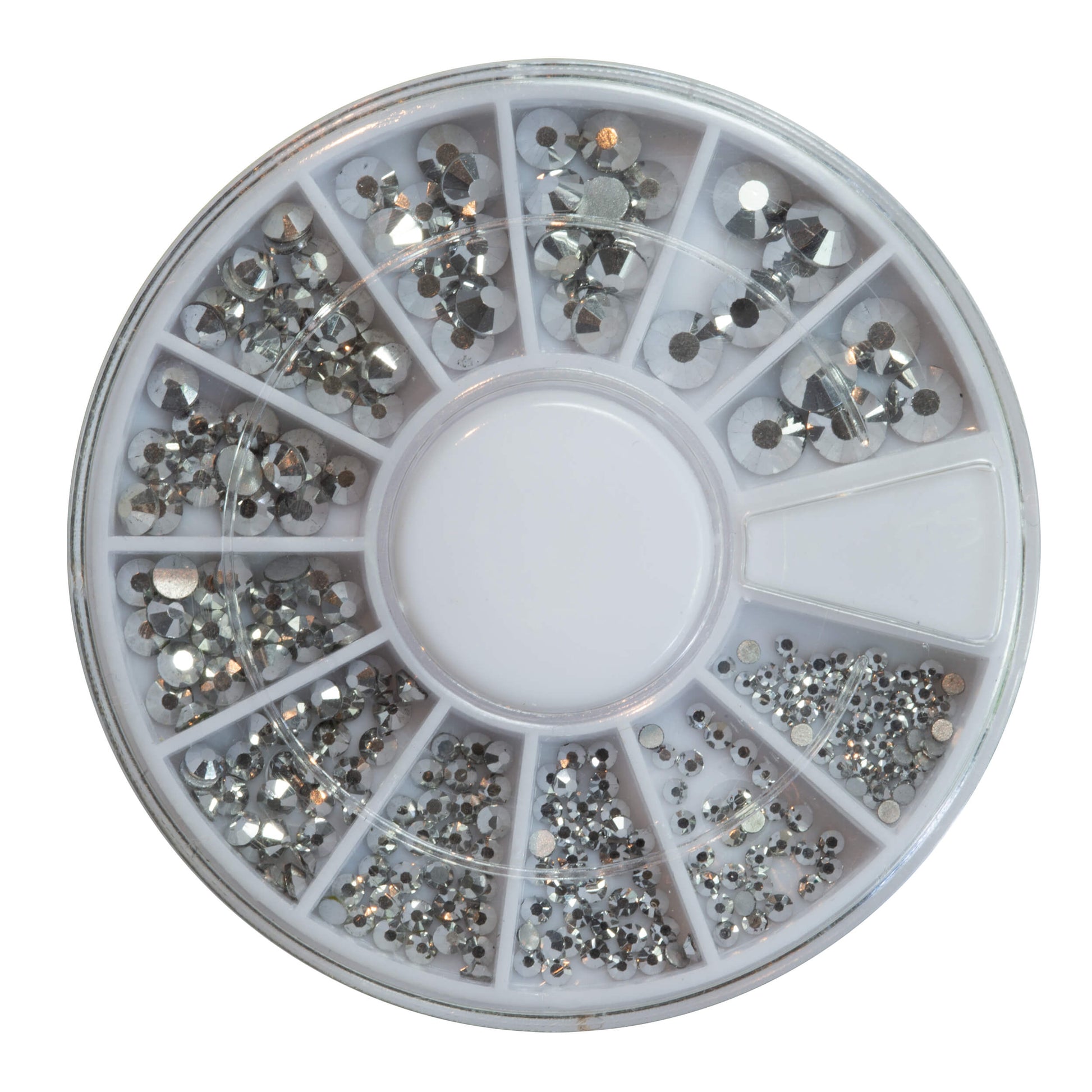 Nails and Beauty Factory Strasssteine Chameleon Silver 240 Stueck Zoom