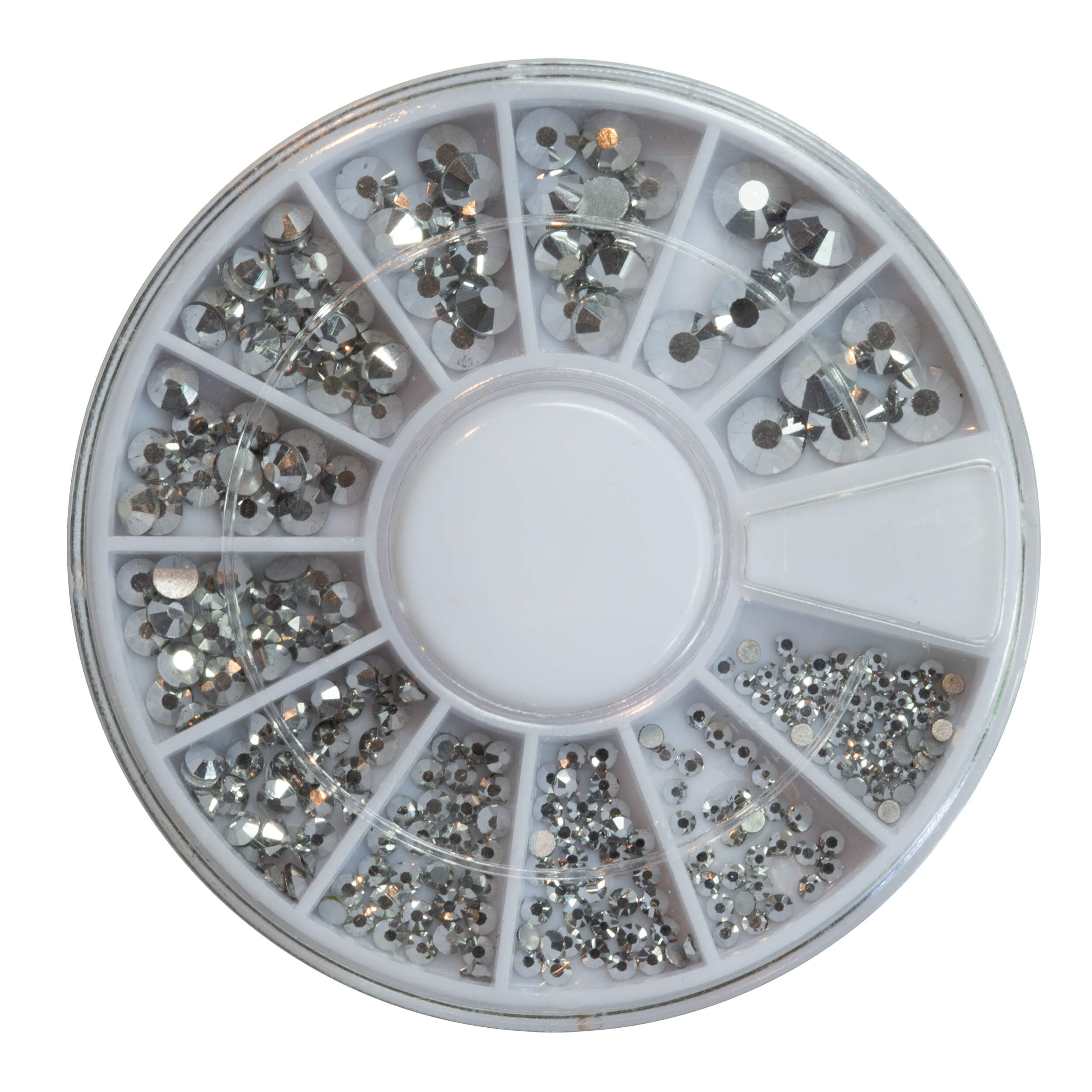 Nails and Beauty Factory Strasssteine Chameleon Silver 240 Stueck Zoom