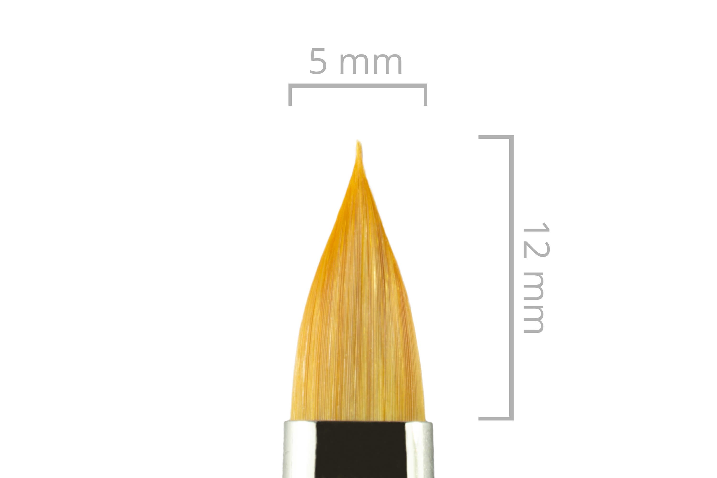 Nails and Beauty Factory Studio Gel Pinsel spitz Nr 6 4