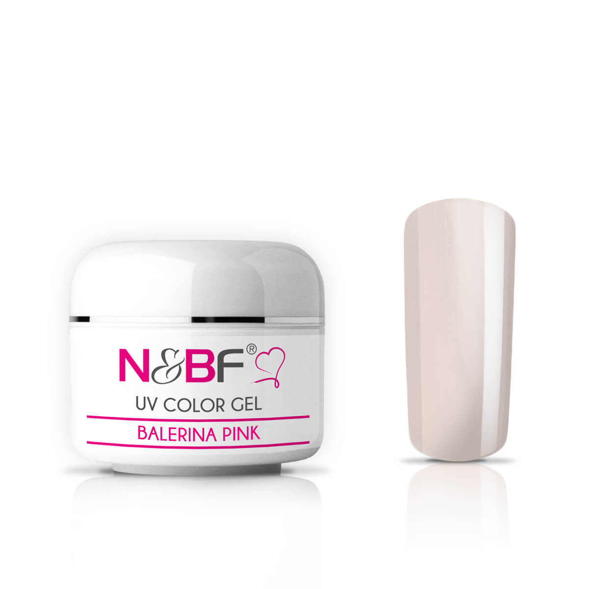 Nails and Beauty Factory UV Color Gel Farbgel Balerina Pink