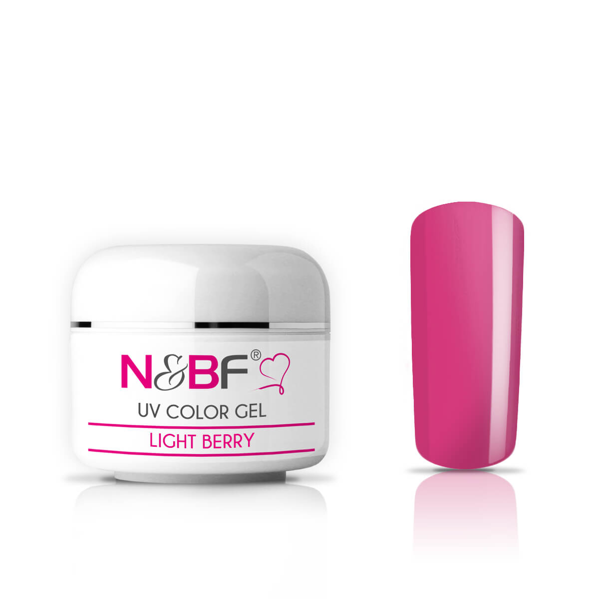 Nails and Beauty Factory UV Color Gel Farbgel Light Berry