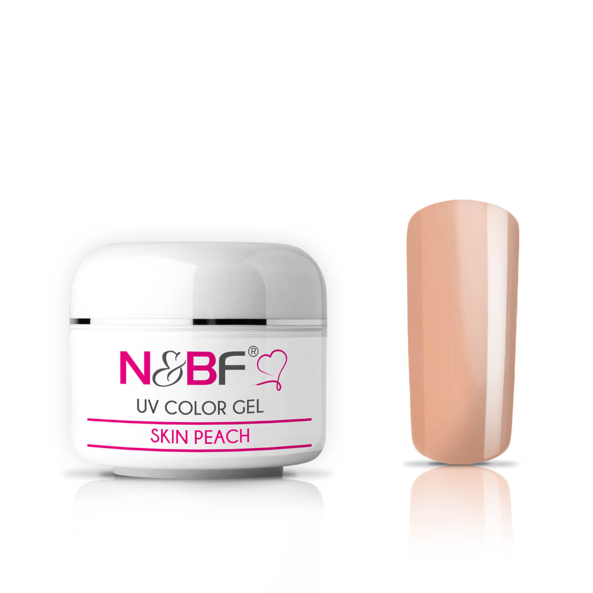 Nails and Beauty Factory UV Color Gel Farbgel Skin Peach