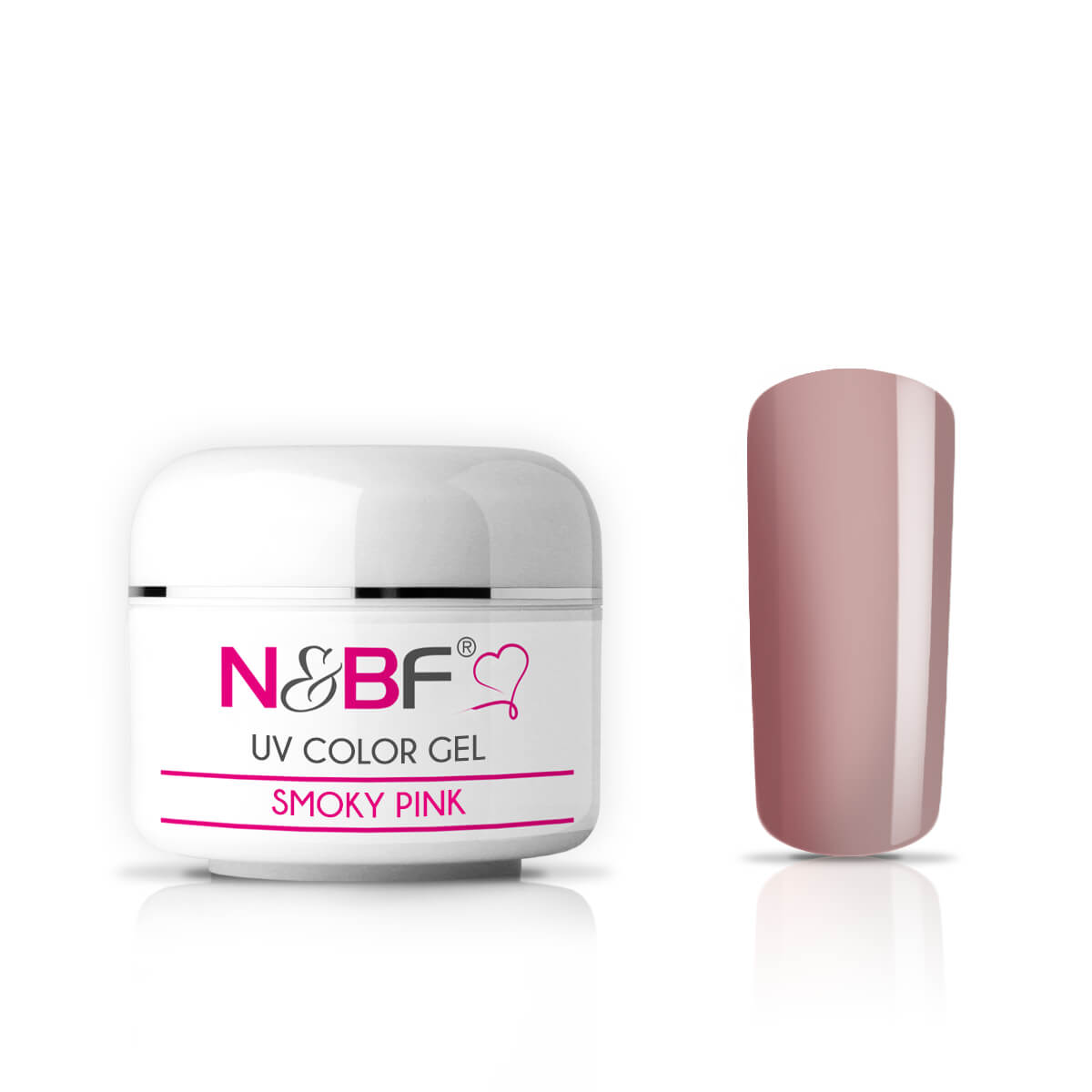 Nails and Beauty Factory UV Color Gel Farbgel Smoky Pink