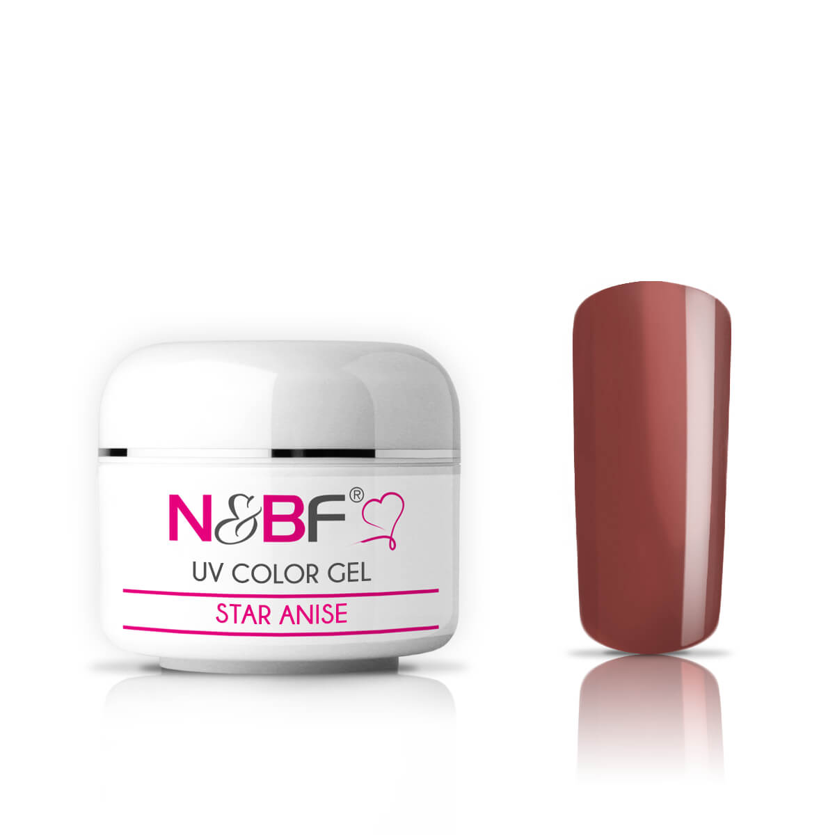 Nails and Beauty Factory UV Color Gel Farbgel Star Anise 5 ml
