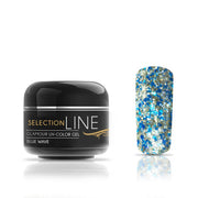 Nails and Beauty Factory UV Color Gel Selection Line Glamour Blue Wave 5 ml