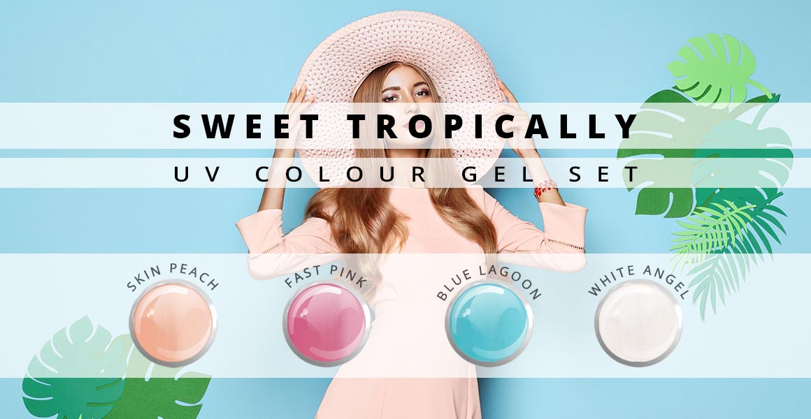 Nails and Beauty Factory UV Color Gel Set Sweet Tropically 2020