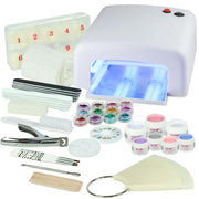 Nails and Beauty Factory UV Gel Nagelstudio Starter Set Weiss Ice Cold k