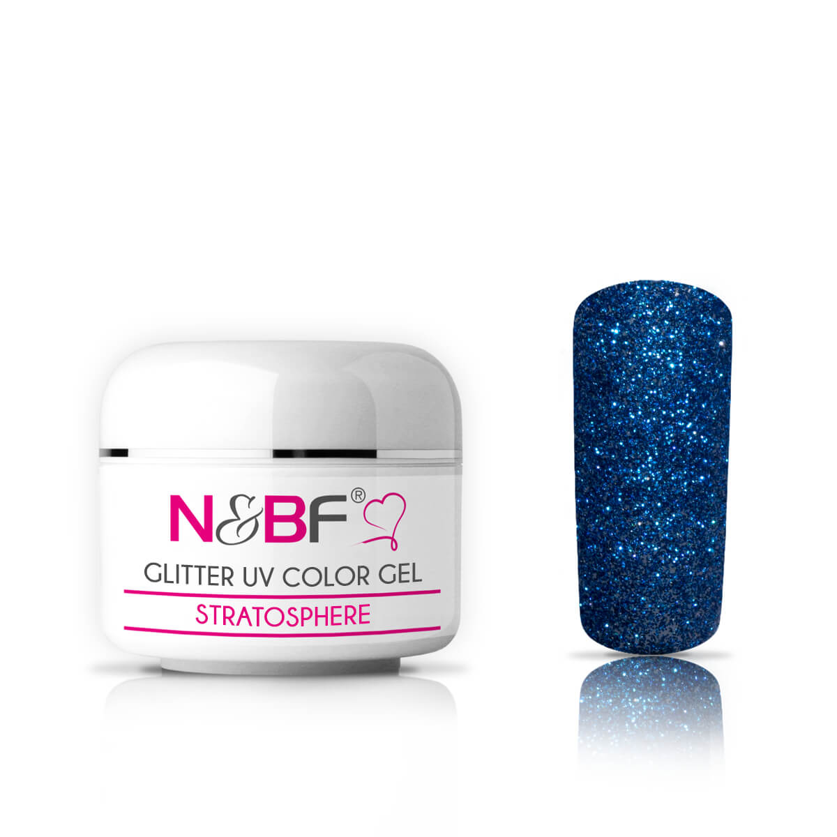 Nails and Beauty Factory UV Glitter Color Gel Stratosphere 5ml