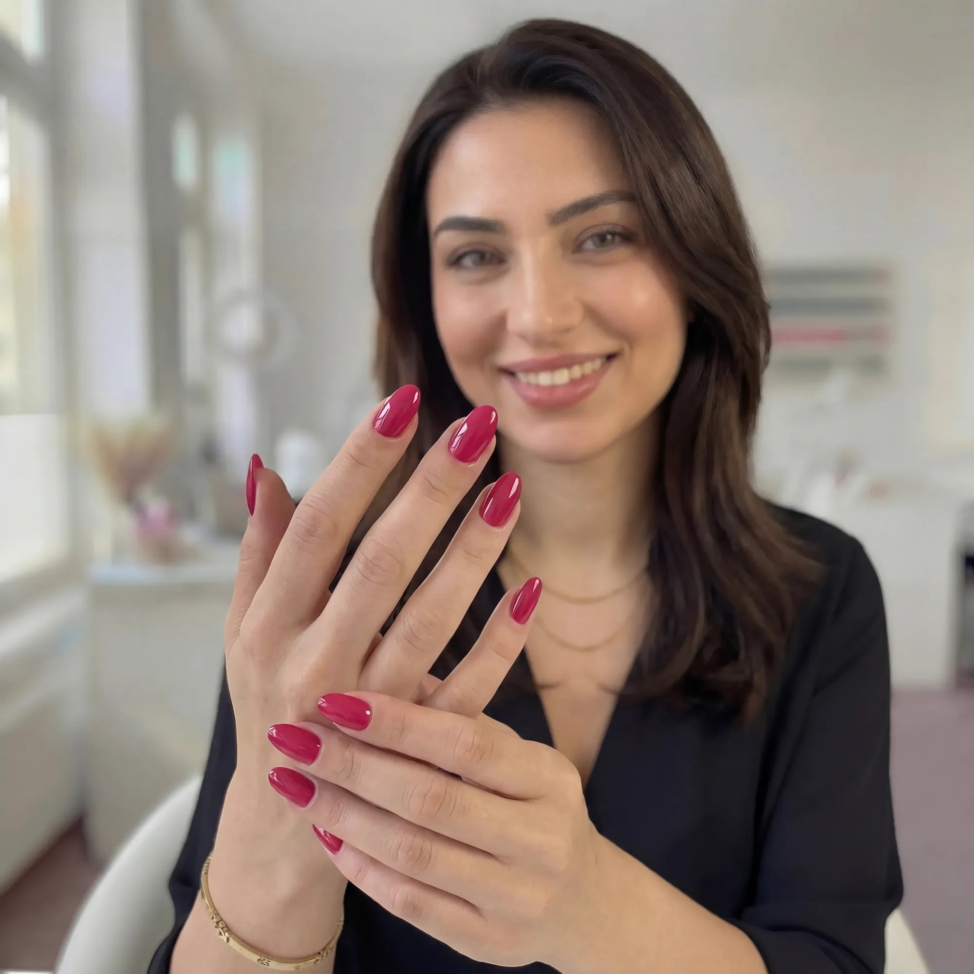N&BF Shellac Pink Red 12ml