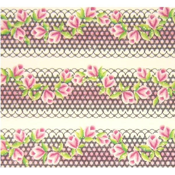 Nails factory Sticker Flower