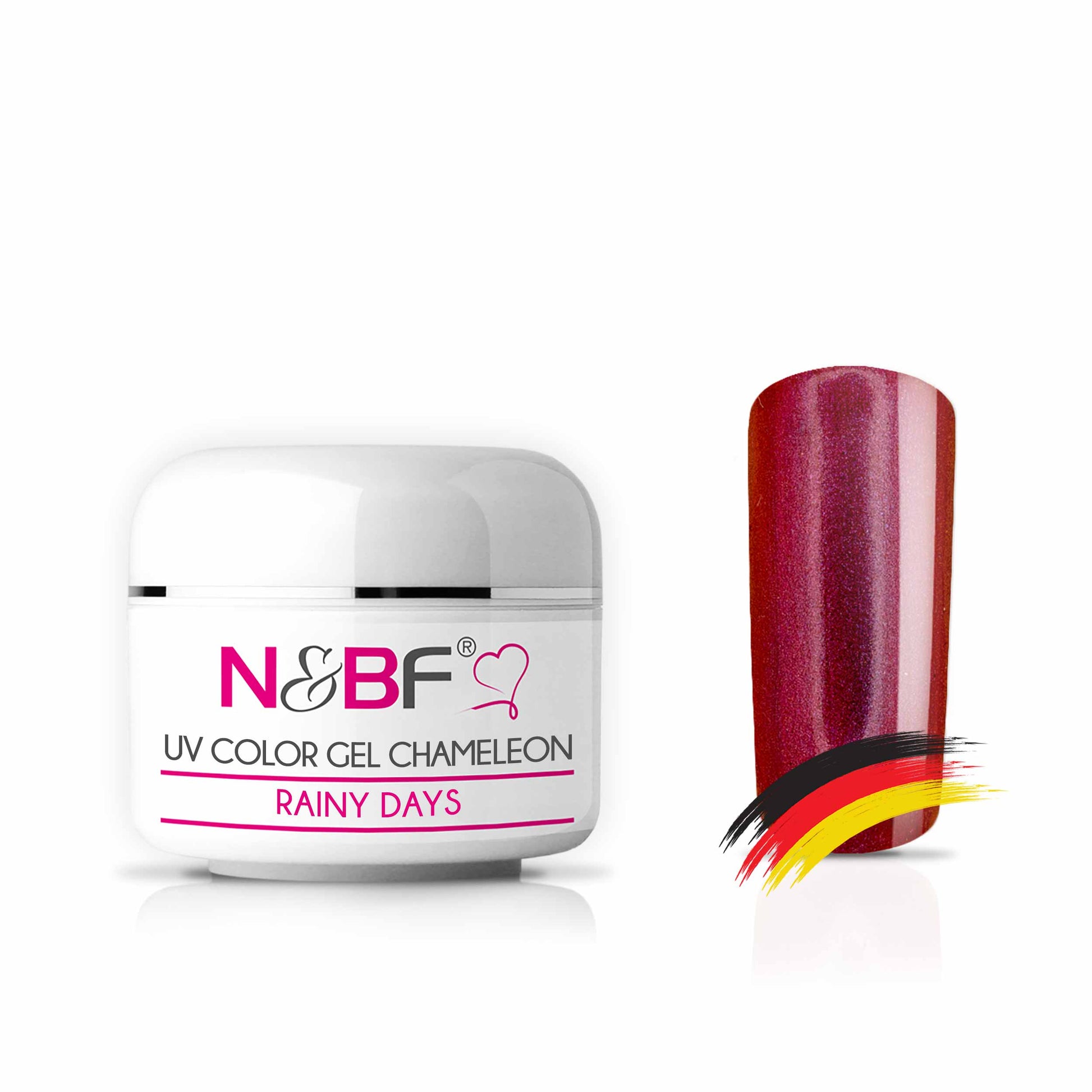 nails and beauty factory uv color gel chamelon rainy days farbgel 5 ml