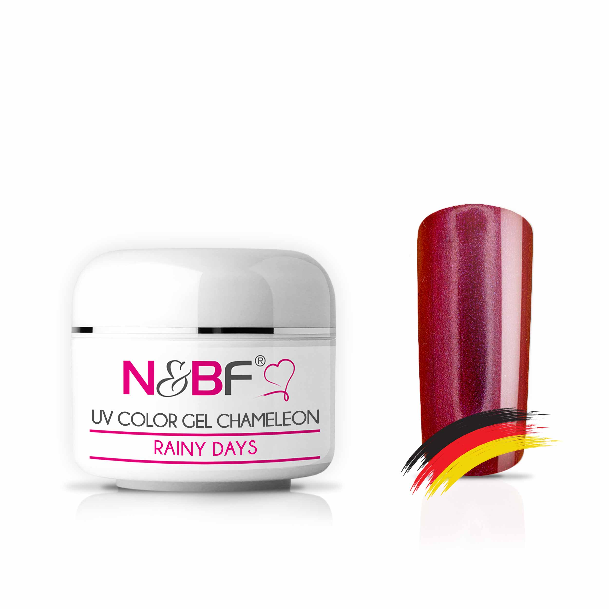 nails and beauty factory uv color gel chamelon rainy days farbgel 5 ml